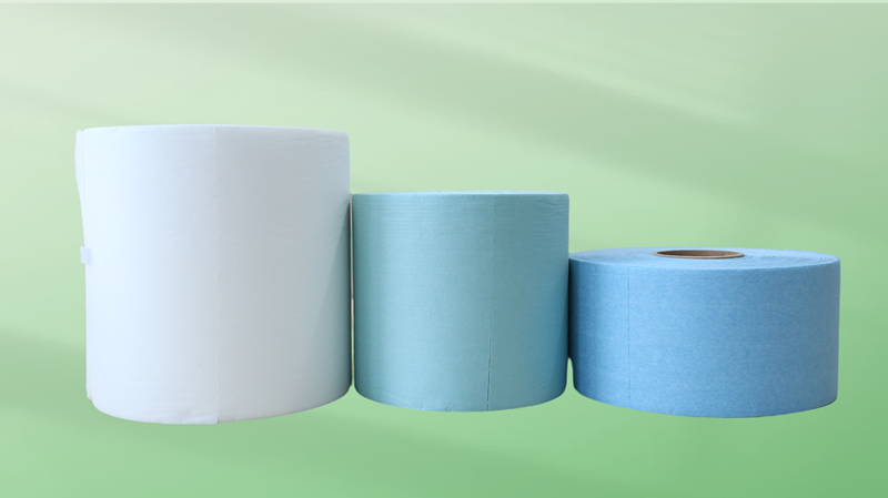 Nonwoven Industrial Wiper Rolls