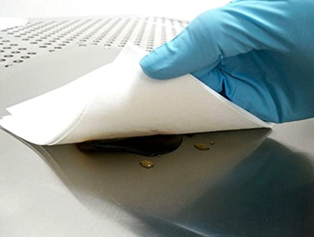 Tests d'essuyage pour la contamination moléculaire, les particules et les fibres